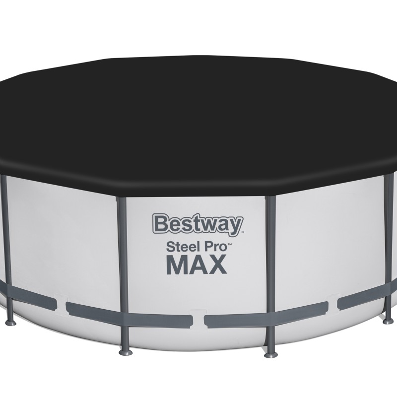 Каркасний басейн Bestway 5618W 396х122 см, з картриджним фільтром, сходами і захисним тентом