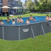 561CW Сталевий басейн Bestway, 730 x 360 x 130 см (6 056 л/год, тент, підстилка, драбина, скімер, дозатор)