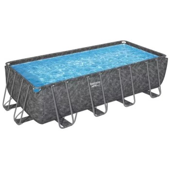 561KG Каркасний басейн Bestway, 732 х 366 х 132 см (6 056 л/год, сходи, тент)