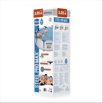 Каркасний басейн Bestway 56406 розмір 3.05*76