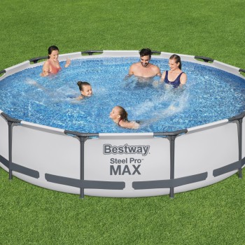 Каркасний басейн Bestway 56416 Розмір 366х76 з картриджем та фільтром 1250л/год