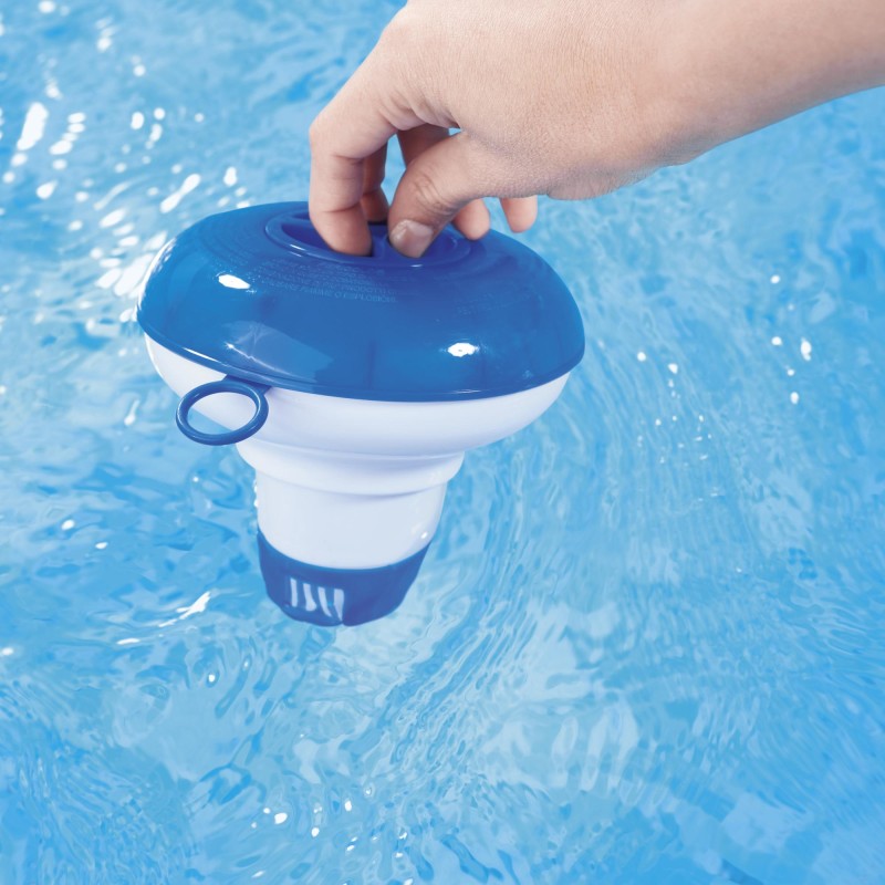 58210 Дозатор Bestway хім.засобів плаваючий Flowclear 5 12.7cm Chemical Floater