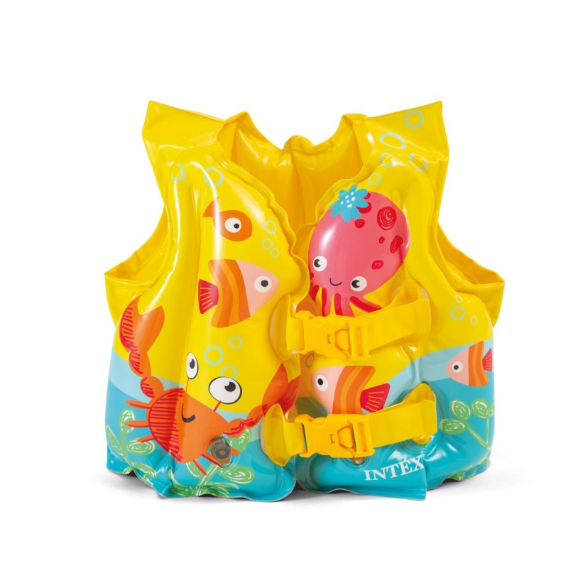 Надувний жилет 59661NP плавальний Tropical Buddies Swim Vest Intex