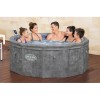 6001V Джакузі - СПА Lay-Z-Spa Carrara зі вбудованими панелями, Bestway, 170 х 65 см (6 місць: 1 325 л/год, аеро)