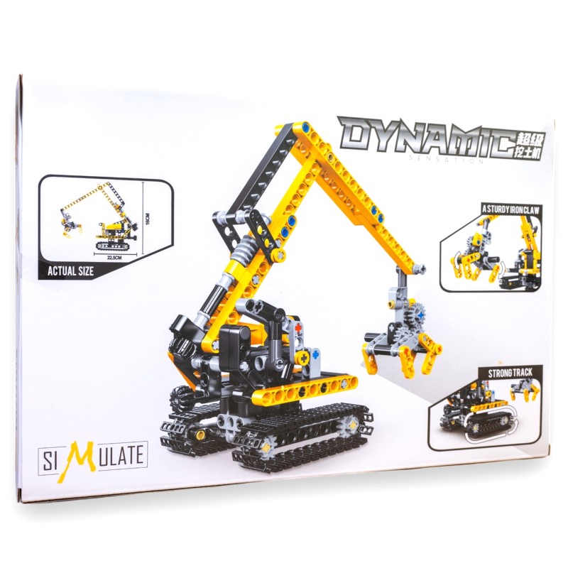 864 Конструктор кран Dynamic 330деталей