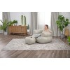 75137 Надувне крісло Bestway з пуфиком, 107 × 99 × 80 см