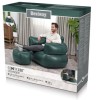 75137 Надувне крісло Bestway, 107 х 99 х 80 см, пуфик 48 х 48 х 36 см
