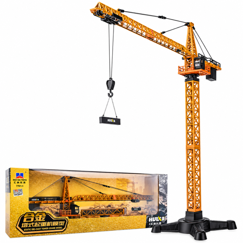 G190242-7701-1 Металевий баштовий кран HUINA 1:50