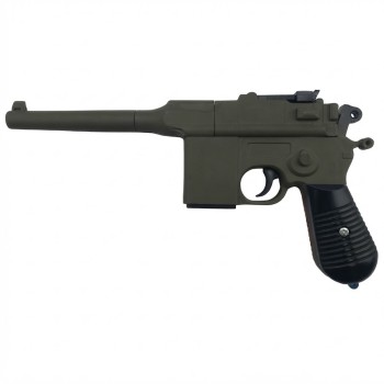 Металевий пістолет VIGOR V10 Brown з двома магазинами