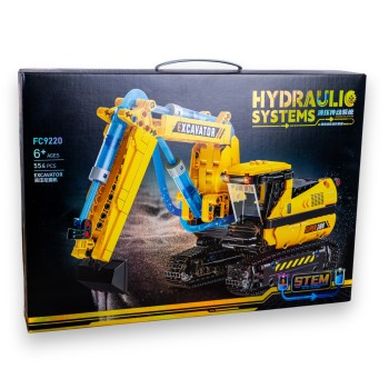 G442177-FC9220 Іграшковий конструктор Екскаватор з гідравлічною подачею 578 деталей