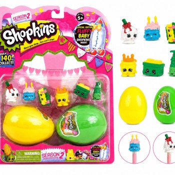Фігурки Shopkins 862116 — насадки на ручки та олівці