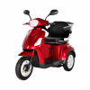 Дорослий триколісний електроскутер SN-ES01 60V 1000W з сидінням та кошиком, червоний