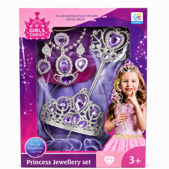G560700-620-3 Дитячий набір прикрас для принцеси з чарівною паличкою «Princess Jewellery Set»