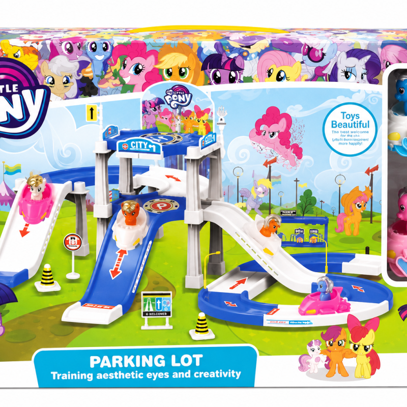 Іграшковий трек з гірками My Little Pony 553-15 з фігурками