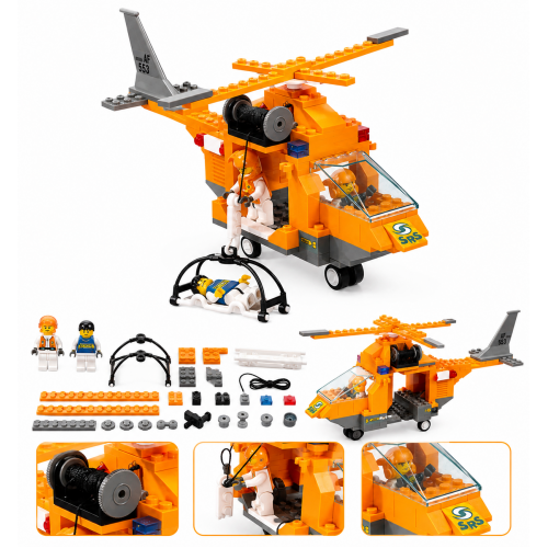 Конструктор SRS RESCUE TEAM 160 деталей без коробки