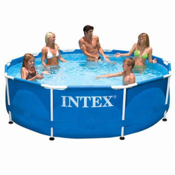 Каркасний басейн Intex Metal Frame Pool 28200NP, 305 × 76 см
