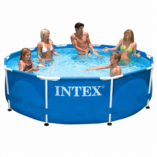 Каркасний басейн Intex Metal Frame Pool 28200NP, 305 × 76 см