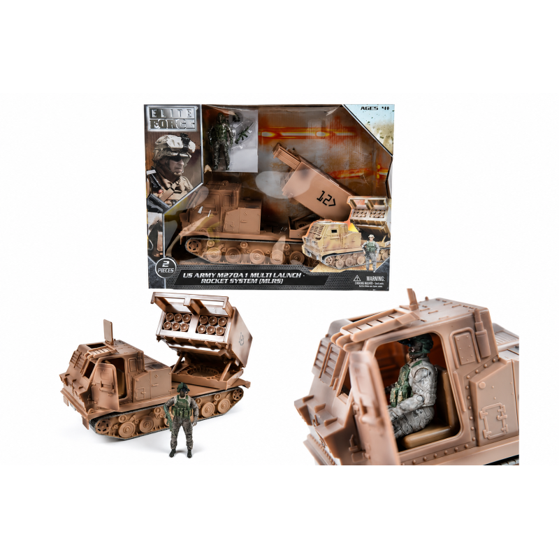 101839 Ігровий набір ELITE FORCE «Пускова ракетна установка M270A1» з фігуркою