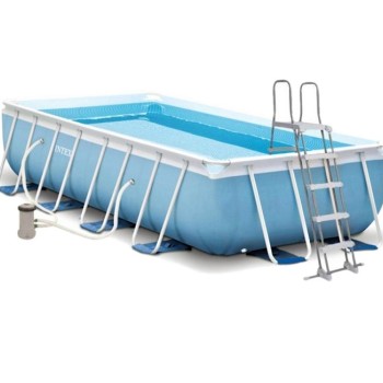 Басейн INTEX 26788NP 400 x 200 x 100 см (картриджний фільтр2006 л/год, драбина)