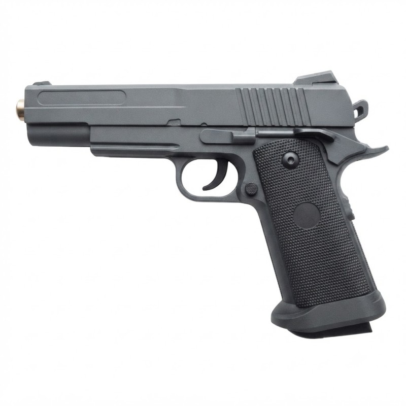 Металевий страйкбольний пістолет VIGOR V18 Silver Grey COLT M1911 (6 мм BB)