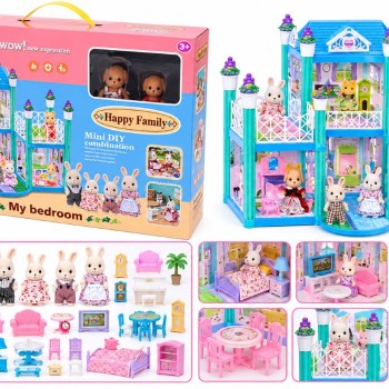 Игровой домик Happy Family Флоксовые Животные 20053