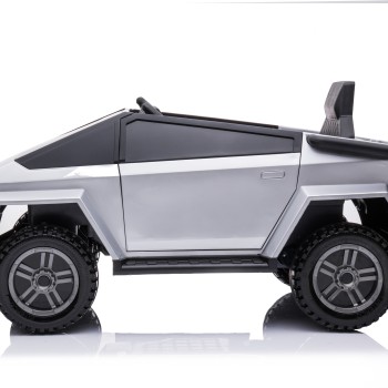 Дитячий чотирьхмоторний електромобіль з фабруванням CyberTruck BR2102B