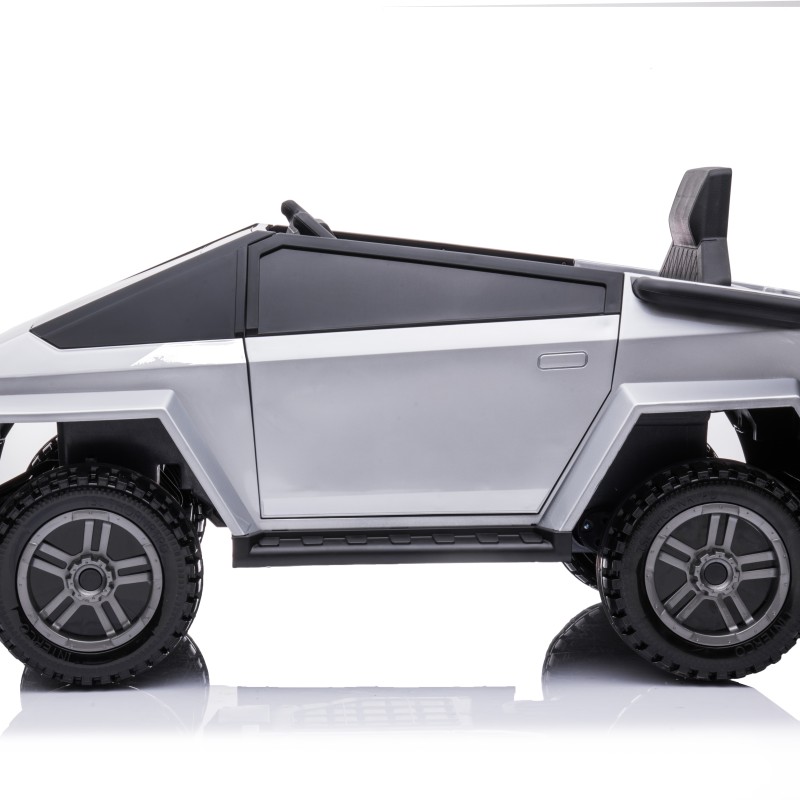 Дитячий чотирьхмоторний електромобіль з фабруванням CyberTruck BR2102B