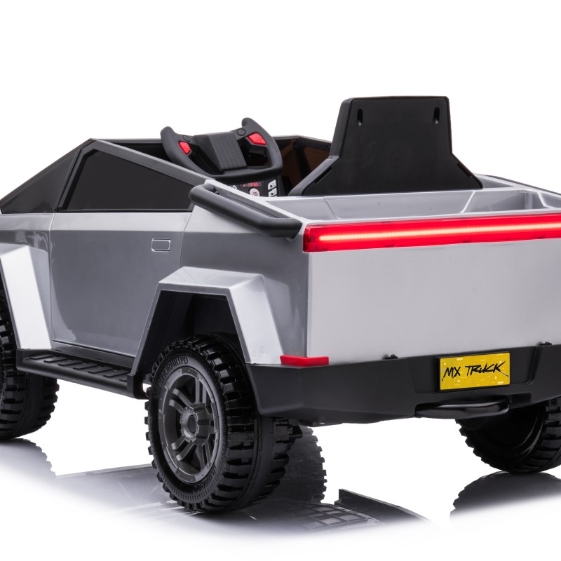 Дитячий чотирьхмоторний електромобіль з фабруванням CyberTruck BR2102B