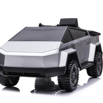 Дитячий чотирьхмоторний електромобіль з фабруванням CyberTruck BR2102B