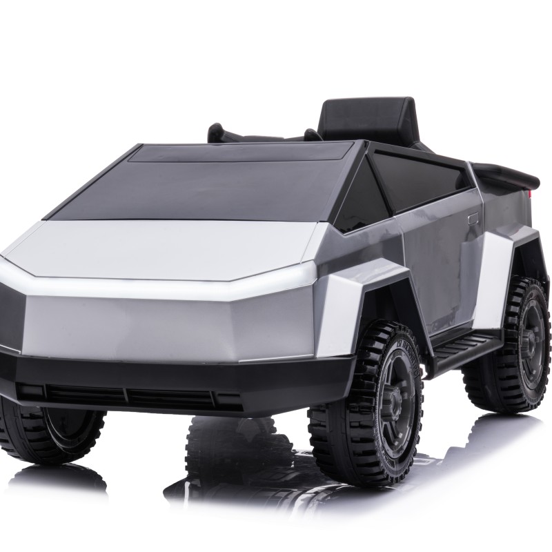 Дитячий чотирьхмоторний електромобіль з фабруванням CyberTruck BR2102B