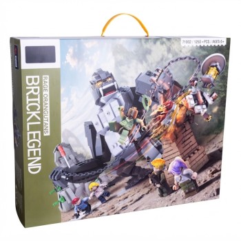 G484178-71002 Блоки Brick Legend "Розлючений Король Горил" 1250 деталей