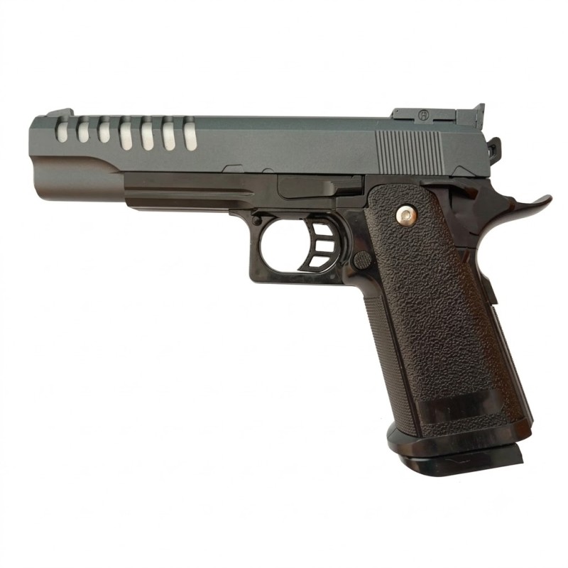 Страйкбольний пістолет VIGOR V305 Silver Grey (HI-CAPA 5.1, пластик + метал, 6 мм)