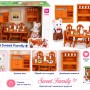 Флоксові тварини Happy Family 1601F