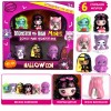 Набір фігурок-пищалок тварин Monster High Doll QA8002, 6 шт.