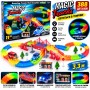 Паркінг-трек Magic Tracks G154919-2731 на 388 деталей з мостом та машинкою з підсвічуванням