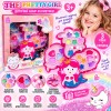 Дитячий набір косметики The Pretty Girl G266069-2601D, розкладний 3-рівневий набір