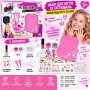 Дитячий набір для нігтів та татуювань Clutch Bag Girl's Creator G266051-MBK-335 із сумочкою-клатчем