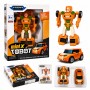 G483198 -A38X-ORANGE Трансформер Tobot Mini робот-машинка 12 см