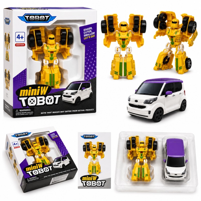 G483198 -A38W Трансформер Tobot Mini робот-машинка 12 см