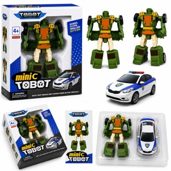 G483198 -A38C Трансформер Tobot Mini D робот-машинка 12 см