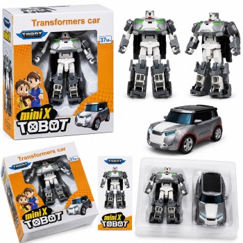 G483197-A1X-GREY Трансформер Tobot Mini — робот-машинка, що трансформується (3+)