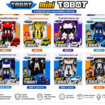 G483197-A Трансформер Tobot Mini — робот-машинка, що трансформується (3+)