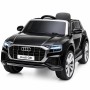 Дитячий електромобіль Audi Q8 JJ2066CD 12V, 2×35W, EVA колеса, екокожа, пульт 2.4G, чорний