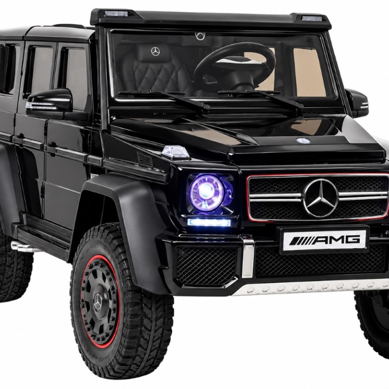 Дитячий електромобіль Mercedes-AMG G 63 ABL-1801C 4×4, 4×350W, 2-місний, 6 коліс
