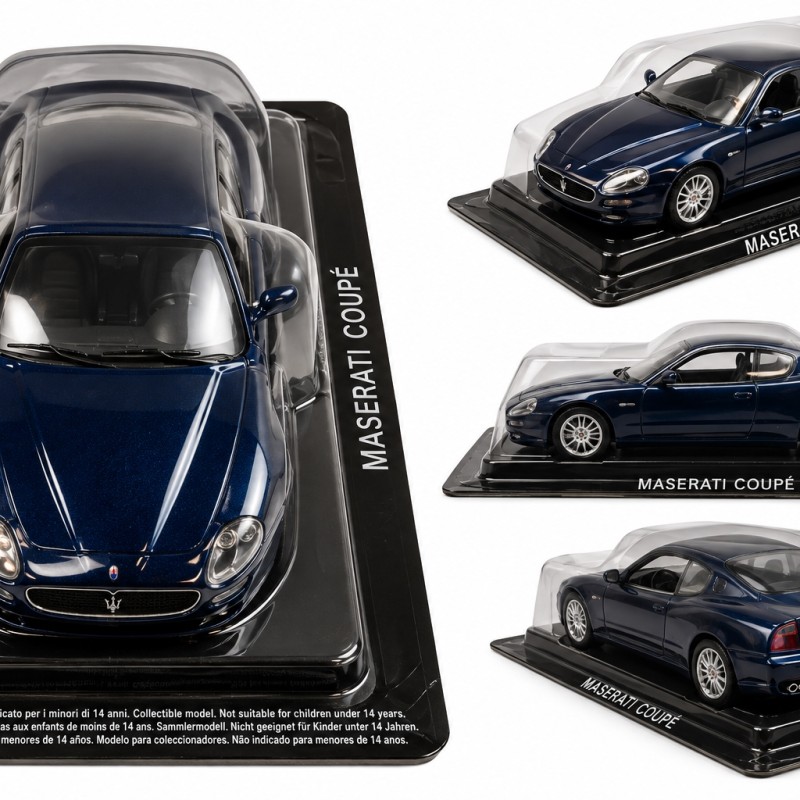 Машинка метал.Модель:MASERATI COUPE