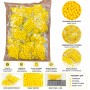 SQY-01 Поліровані кульки Super BB, світло-жовті, 45 упаковок × 60 шт