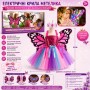 G525210-D2402-1B Дитячий костюм «Крила метелика» з підсвіткою (електричні крила + сукня + корона)