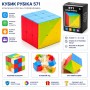 Кубик Рубіка 571 6×6×6 см — логічна головоломка для дітей та дорослих