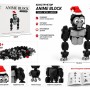 G467702-BH100527 Конструктор Anime Block Gorilla Tag: "Різдвяна шапка" 378 деталей