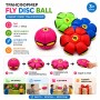 Складаний ігровий м'яч Flat Ball Disc трансформер 0077